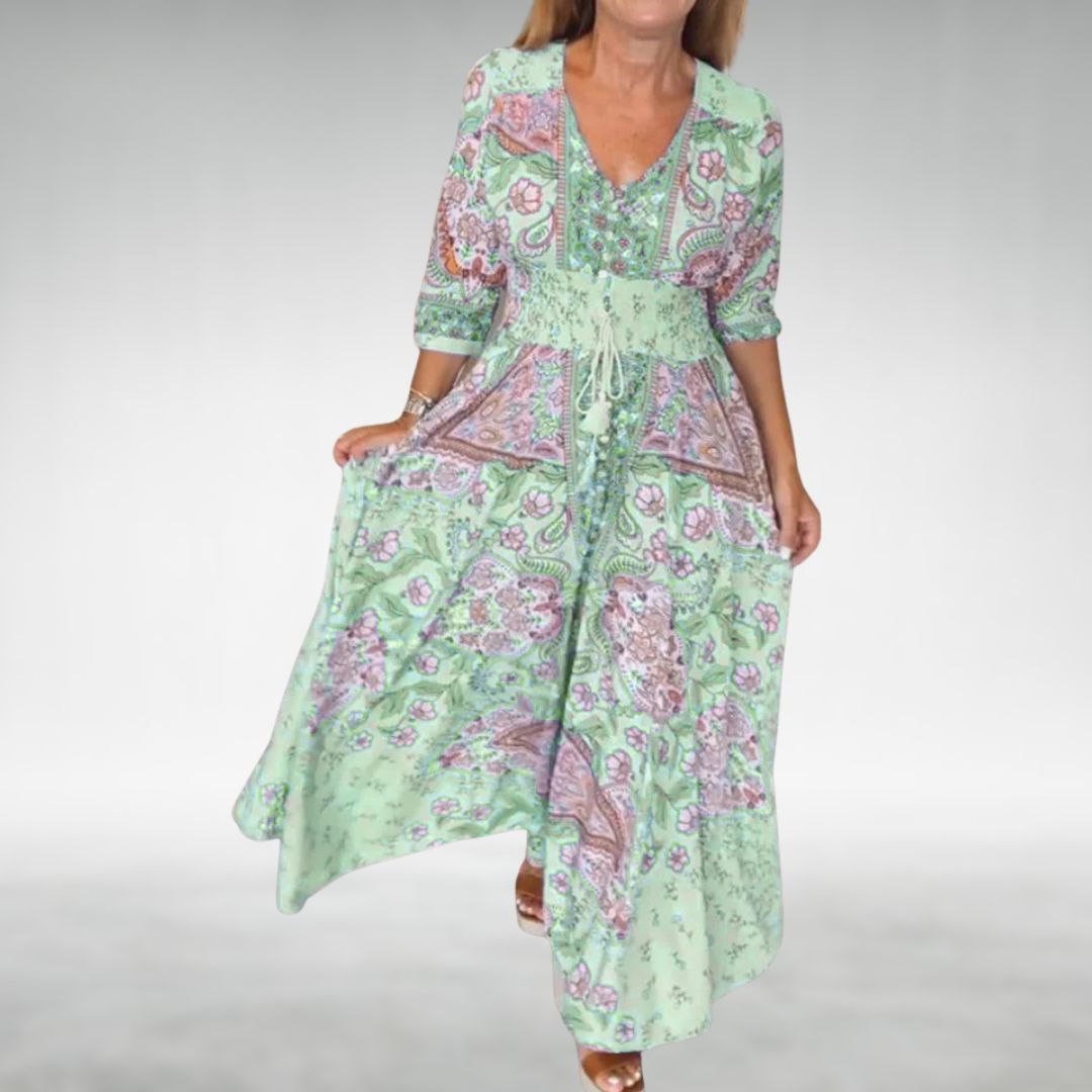 Amara - Bohemian Maxi Dress