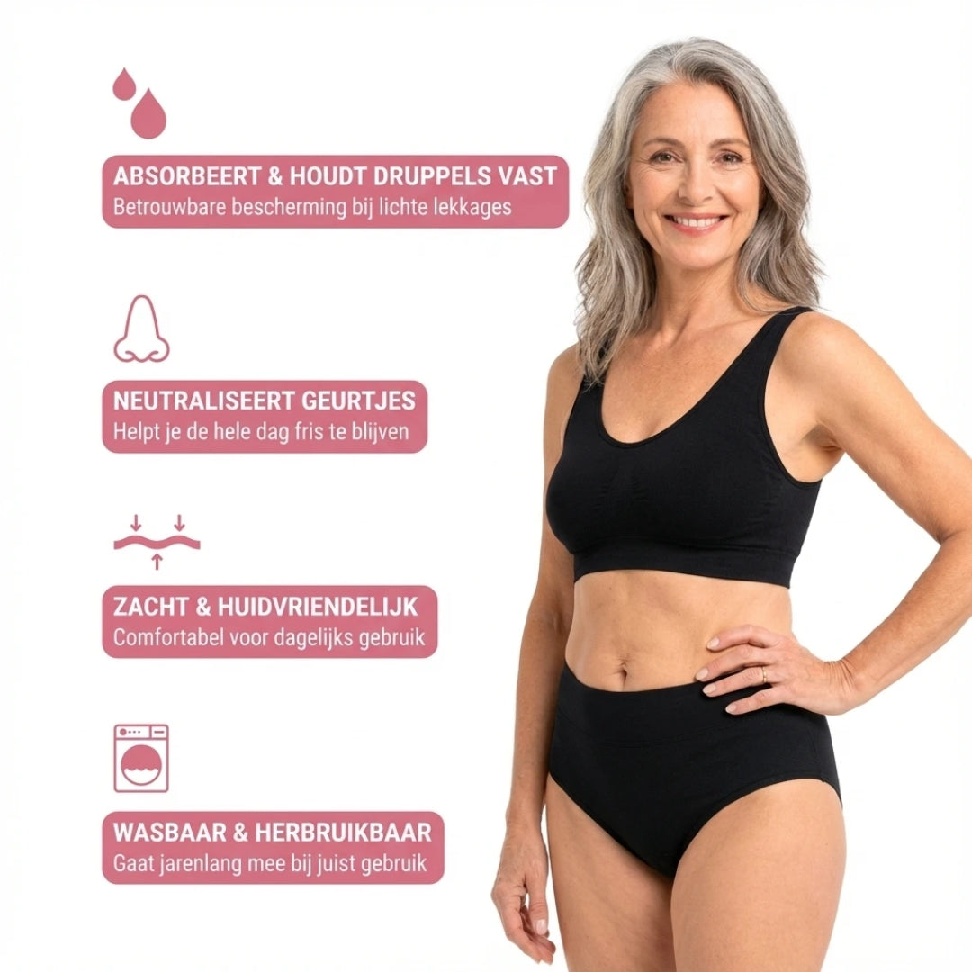 Livia - Hoge Full Brief Lekvrije Slip