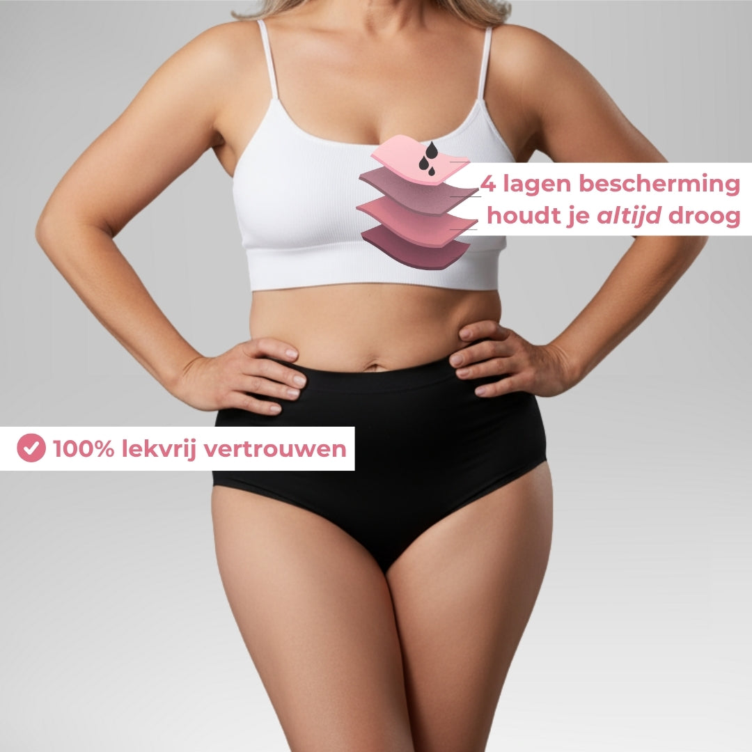 Livia - Hoge Full Brief Lekvrije Slip