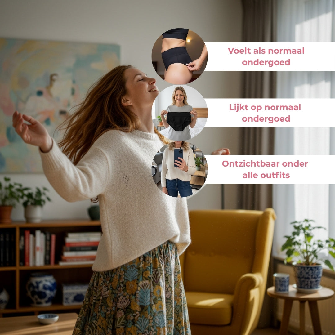 Livia - Hoge Full Brief Lekvrije Slip