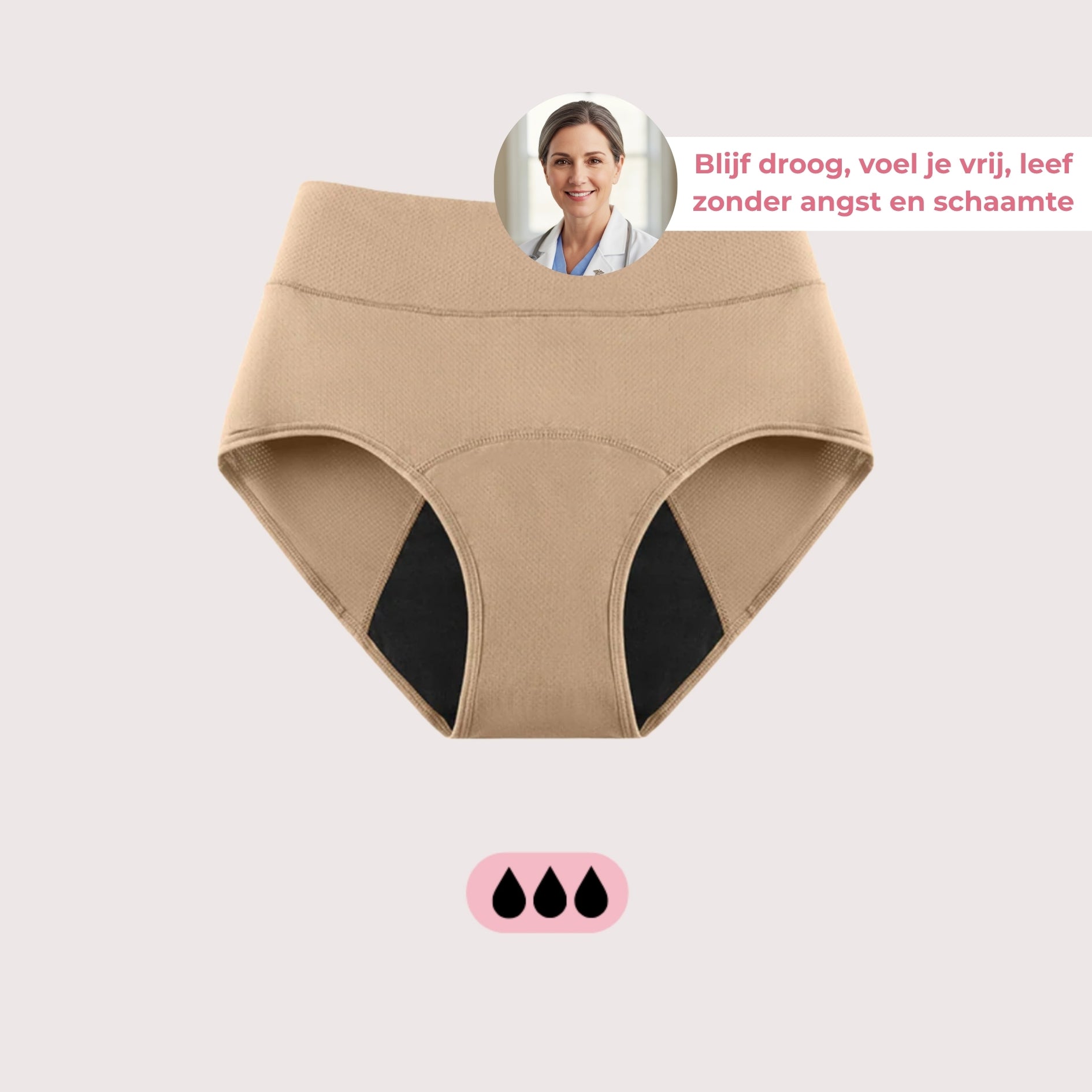 Livia - Hoge Full Brief Lekvrije Slip