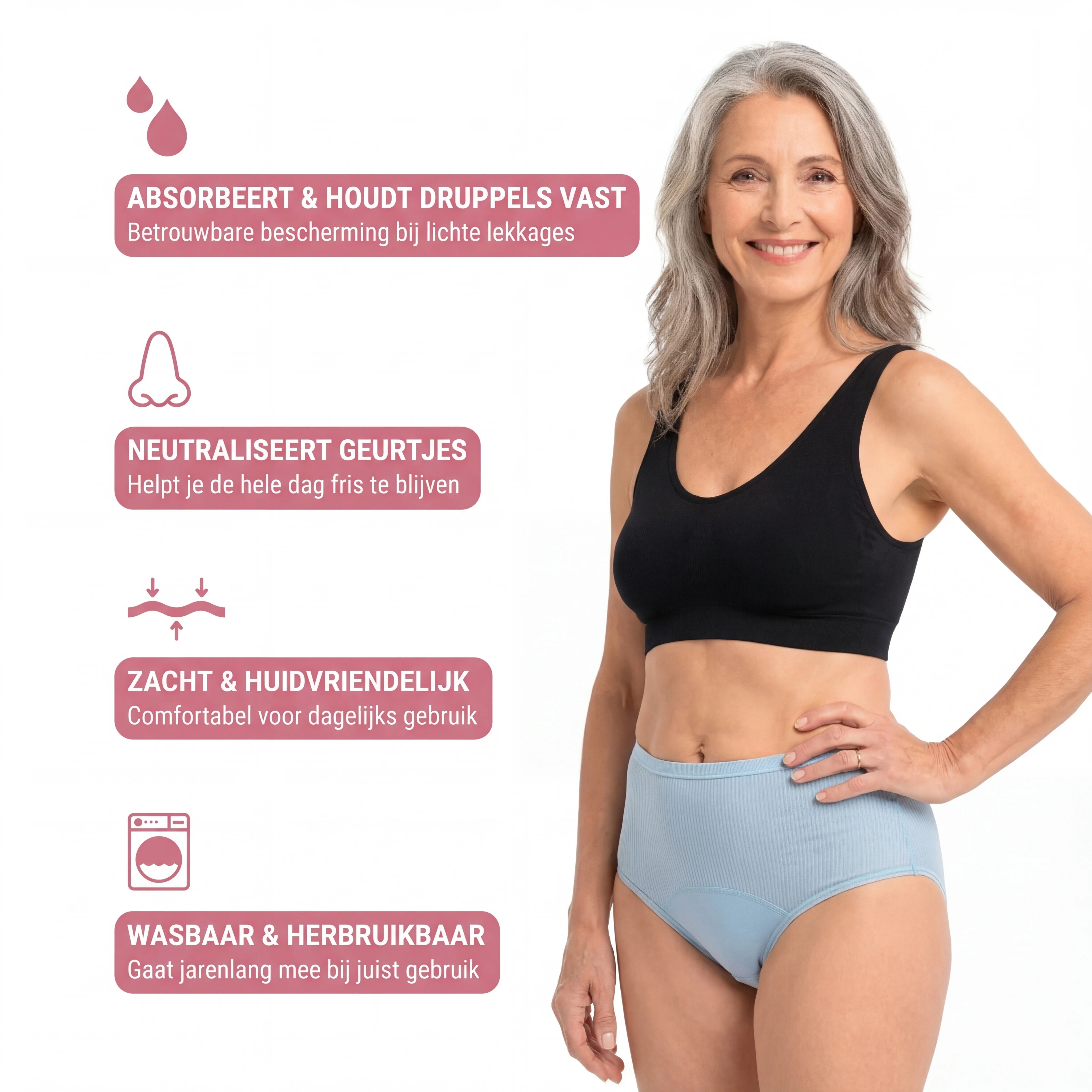 Marie - High Waist Lekvrije Slip