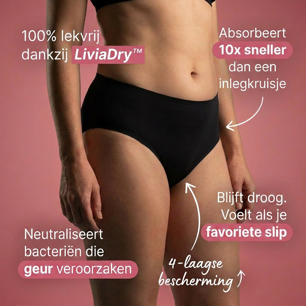 Julie - Naadloos Lekvrij Ondergoed